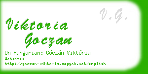 viktoria goczan business card